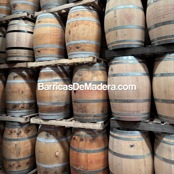 042-2025 Lote de 222 barricas usadas de 225L